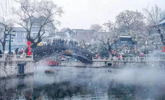 济南雪景，美丽与韵味共融的冬日画卷